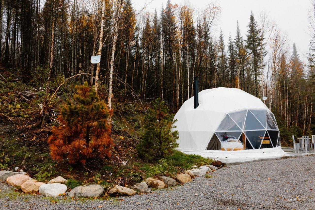 Ferienwohnung Les Diamants De L'Eternel Saint-David-de-Falardeau Exterior foto